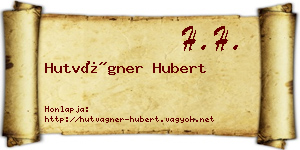 Hutvágner Hubert névjegykártya